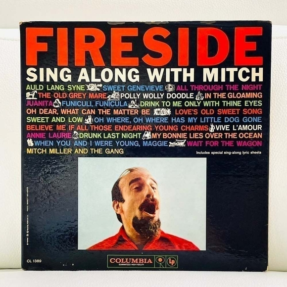 Mitch Miller And The Gang Other - LP Mitch Miller And The Gang - Fireside Vinyl Record